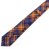 Krawatten Herren 100% Baumwolldesigner d￼nne gestreifte Plaid weicher Taschenquadrat -Taschentuchbutter -Schmetterling Biege 6 cm Anz￼ge f￼r MEN221N