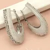 Boucles d'oreilles créoles Clip africain pour femmes Nigeria argent or couleur haute qualité cuivre petite fête mariage bijoux accessoire