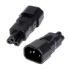 Computer Cables CYSM IEC 320 C14 Male Plug To C5 Female Adapter Cable 3 Pin Micky PDU UPS Power Converter Cord