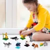 Partyzubehör, Spielzeug, Gastgeschenke für Kinder ab 6 Jahren, Mini-Tiere, Bausteine-Sets, Goodie-Bags, Preise, Geburtstagsgeschenke, Drop D Mxhome Ambyn