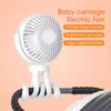 Ventiladores elétricos 2022 Novo carrinho de bebê enrolador portátil mão usb pequeno verão minuto mini polvo ângulo de ângulo t220907