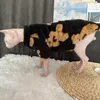 Костюмы для кошек C C осень зимний котенок теплый густой пив Devin Rex Costume Sphynx Costum