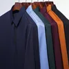 Erkek Polos Fermuar Uzun Kollu Polo Tişört Erkekler Sıradan Katı Giyim Gömlek Erkekler Moda İnce Uygun Hirt Tops 0005 220908