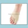 Traitement des pieds 2021 2 pièces est 1 paire traitement des pieds séparateur d'orteils hallux valgus correcteur d'oignon ortiques pieds os pouce ajusteur correct Dhohf