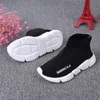 Mode Stiefel Schuhe für Kinder Speed Trainer Socke Kleinkind Jungen Mädchen Jugend Socken Turnschuhe Schwarz Rot Kinder Designer Stiefel YT1006