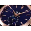Luxury Designer montre des montres mécaniques Qualité GR Factory 38.5mm324S Motion Moon Phase Chronograph Ajustement Fast Réglage Calendrier 5396 série de bracelet automatique