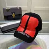 Listy modowe 22SS haftowe czapki dla męskich kobiet designerskie czapki 4 sezon Hip Hop Ball Cap Unisex Hat Multi Colours