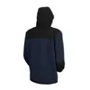 Mode Winter Herenjassen Fleece Warme Kraag Geborduurde Capuchonjas Superieur Buiten Casual Softshell Warm Waterdicht Ademend Ski-face-jassen Kleuren