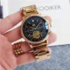 Top Brand Luxury Watch for Men Mens Multifonctional Automatic Mécanique Montre de bracelet mécanique