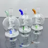 Glass Bowl Pipes Male Joint Colour Funnel Bowls Smoking New hand-made Panlong glass water bottle sending pot accessories