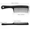 Brosses à cheveux peigne à dents larges brosse démêlante soins poignée résistant à la chaleur peignes de coiffure pour cheveux bouclés secs humides longs et épaischigonstore Amr3I