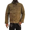 사냥 재킷 겨울 남성 코트 데크 군대 군용 방풍 복고풍 워마 네이비 두께는 피코트 슬림 한 피트 사이즈 S-5XL 2022