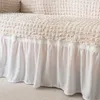 Chair Covers Bubble Lattice Sofa Cover Spandex Elastic Polyester Floral 1/2/3/4 Seater Couch Slipcover Living Room Furniture Protector