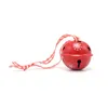 Decorazioni Natalizie Decorazioni Natalizie 40 Pz Fiocco di Neve in Metallo Rosso Jingle Bell Ornamento Natalizio per la Casa 30mm Decorazione per Feste Ciondolo Albero 220908