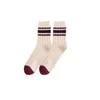 Erkek Çorap Salina Erkekler Kış ve İlkbahar Kısa Tüp yıl taranmış pamuk çizgili çift iğne boş zaman sporları rahat moda