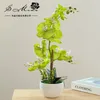 장식용 꽃 배치 Phalaenopsis 대형 분재 시뮬레이션 꽃 공장 인공 창조적 인 가정 장식의 직접 공급