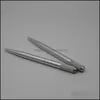 Permanent Makeup Machines Sliver Microblading Eyebrow Tattoo Pen Aluminum Alloy Permanent Makeup Needle Pens For 3D Embroidery Drop D Dhaps