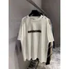 Camicie da uomo firmate balenciga t-shirt Maglioni primavera estate stile bucato lavaggio lettere sfocate manica in puro cotone s JQPF 7H4Z