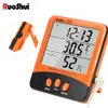Temperaturinstrumente Kleines digitales Thermometer-Hygrometer mit Sonde Ruoshui 230/230A