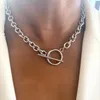 Cubaanse ketting ketting vrouwen sluiten roestvrijstalen ketting ketting voor vrouwen