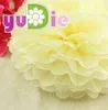 Faux Floral Verdure 10 pcs Papier PomPom Boule De Tissu Décoratif Livre Fleur Pour Mariage Maison Fête Salle Banquet Décoration Pompon Artisanat Produits J220906