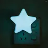 Decorazione per feste Star Night Light Plug-in Wall Home Camera dei bambini Dormire Comodino Decorativo Spina europea/americana