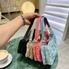 Evening Bags 2021 Ladies pleated Messenger Bag One Shoulder High Quality Men's Nylon Handbag Best-selling Girl Hobo WalletMulti Pochette