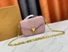 أكياس الكتف Micro Metis سلسلة الكتف أكياس Mini Messenger Handsency Diconic S-Lock Clasp Cross Body Dangrams Monograms Empreinte Pochet