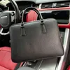 Versa High Catefice Office Reformcase Men Handbag Leather Counter Counter Counter Crossbody Male Business Business Laptop 220809