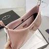 Cle Umhängetaschen Axillary Bag 12 Farben Hobo Lackleder Damen Handtasche Geldbörse Crescent Bag Hochwertiges Echtleder Dreieck Silber