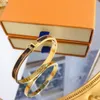 Brand Woman Bangle With Floral Designs Fashion Women Bracelet Gold Silver Bangles Luxury Bracelets Gift Jewelry269N