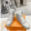 Sports brand flat designer leather men's shoes high luxury white casual lace up outdoor sneakers Classic coloraresize35-46