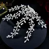 Wedding Hair Jewelry A463 Bridal Comb Clip Pin Rhinestone Pearl Headband Bride Side Accessories Women Vine T220907