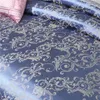 Bettwäsche-Sets Luxus Royal Bettwäsche Set Satin Jacquard Bettbezug Kit Tagesdecke Europäischen Stil Bett Tröster Abdeckung 3 stücke Wohnkultur 220908