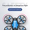 V8 RC Drone Intelligent Uav 4K 1080P HD Caméra WiFi Fpv Pression De L'air Altitude Garder Pliable Quadrirotor Cadeau D'anniversaire Pour Enfants 86