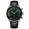 Luxury Stainless Steel Quartz Men Watch Fashion Blue Black Sapphire Watch Luxury Designer Multi-kinetic Watch