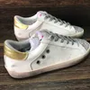 Sneakers Italiaanse schoenen Designer schoen Golden Nieuwe release Fashion Women Super Star Prowin Classic White Do-Old Dirty