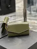 607788 Top 7A Uptown Chain Wallet 2in1 Crossbody Bag in Grain de Poudre Leather Leather Lady Bag مع حامل بطاقة