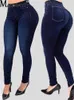 Jeans pour femmes Femmes Façonner Jeans Skinny Crayon Pantalon Denim Push Up Butt Lift Jeans Slim Femme Pantalones De Mujer Jean Maman Pantalon 220908