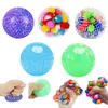 Decompression Toy Fidget Ball Toys Bubble Relief Fingertip Squeeze 3D Sile Sensory Drop Delivery 2022 Mxhome Am36J