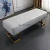 Stockage de vêtements maison cuir canapé pied tabouret magasin essai chaussure banc chambre lit fin lumière luxe