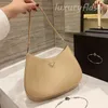 Mulheres Pequeno Hobo 2022 Luxurys Ombro Underarm Sacos Designers Bolsas Bolsas Brilhantes Moda Marca Bolsa Prata Shimmer Flip 5 Cor Atacado YT1130