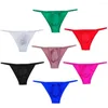 MUITAS PONTAS Decorações de argola de ferro Sexy Men's Briefs Substors Men Men Menas Roupa Under