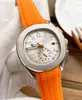 Luxury Watch 5164R-001 20 Färggummiband Automatisk mekanisk orange sportkvinnor klockor