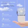 Electric Fans Handheld Mini Fan USB Hanging Neck Small Portable Rechargeable Electric Fan Multifunctional Folding Desktop Table Fan T220907