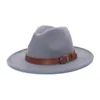 Automne hiver Trilby femmes hommes feutre Fedora chapeaux Fedoras Panama Jazz chapeau femmes casquette hommes casquettes fête de noël 21 couleurs