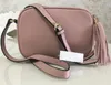 En Kaliteli Çanta Cüzdan Çanta Kadın Çanta Çanta Crossbody Soho Çanta Disko Omuz Çantası Saçaklı Messenger Çanta Çanta 22 cm 308364