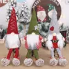 Outras festa de eventos suprimentos de Natal Decorações de bonecas brilhantes para o ornamento de árvore em casa Navidad Noel Natal Presentes 220908