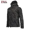 Herrenjacken Shark Skin Soft Shell Taktische Jacke Männer Fleece Armee Militärische Wasserdichte Kampf Herren Jacken Mit Kapuze Jagd Windjacke Mäntel 220908