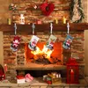 1Pc Weihnachten Socke Haken Für Kamin Aufhänger Metall Clips Weihnachten Strumpf Halter Rack Party Weihnachten Baum Hängen Haken